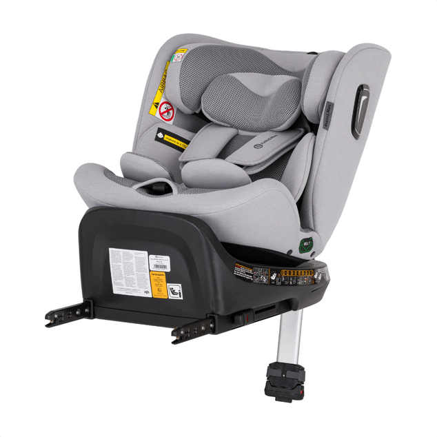 PETITE&amp;MARS Столче за кола Twistguard Pro i-Size Gentle Grey Air 40-150 cm(0-36 kg)