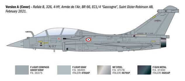 Model Kit avion 90092 - Rafale B (1:72)