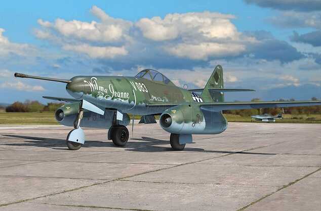 Plastic ModelKit Flugzeug 03749 - Messerschmitt Me262A-1a/U4 (1:32)