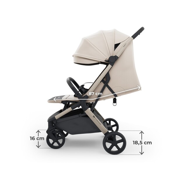 Kinderkraft Select Kočík športový Nubi 3 Sand Beige
