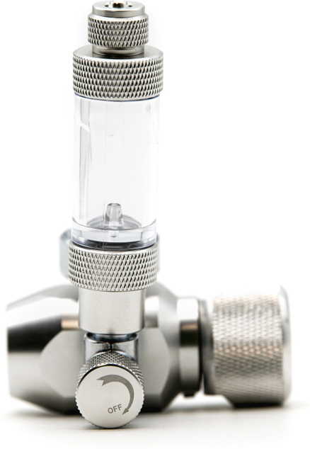 INVITAL CO2 Regulator mit Nadelventil