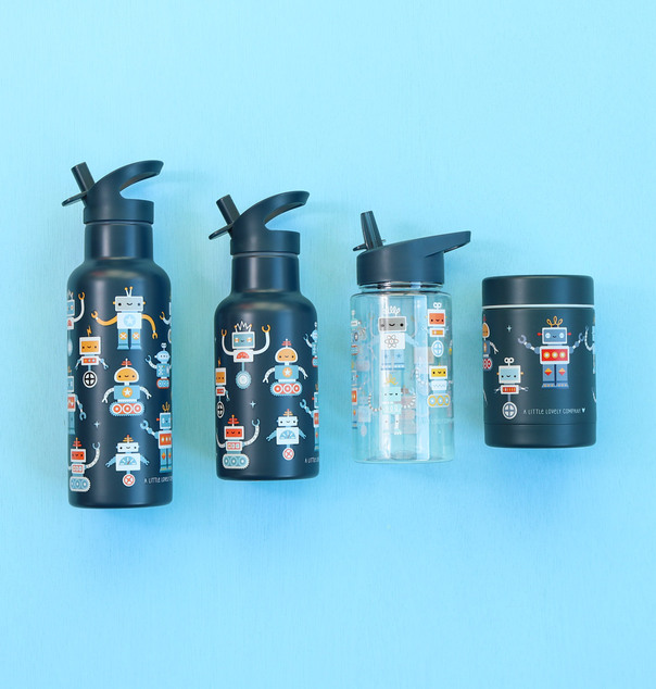 A Little Lovely Company - bouteille d'eau - robots