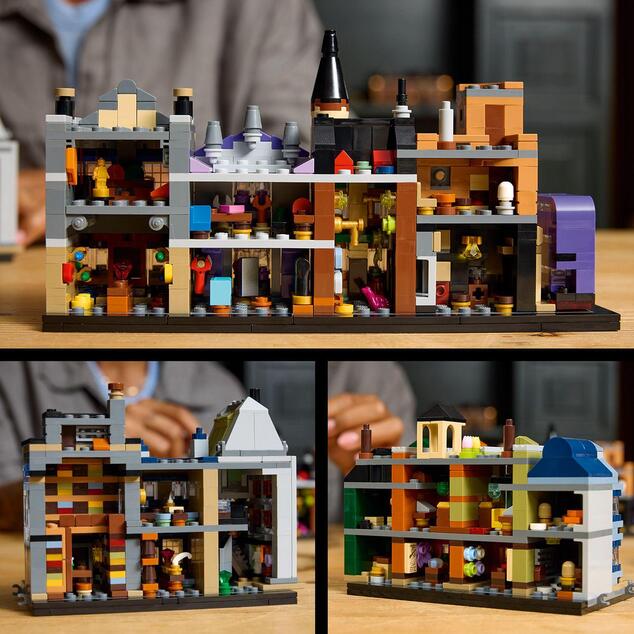LEGO® Harry Potter™ 76444 Čarodejnícke obchody v Šikmej uličke