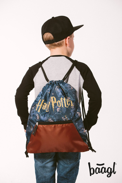 BAAGL Vrecko s priehradkou na zips Harry Potter Rokfort