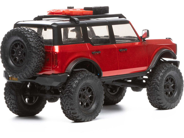 Axial SCX24 Ford Bronco 2021 1:24 4WD RTR červený