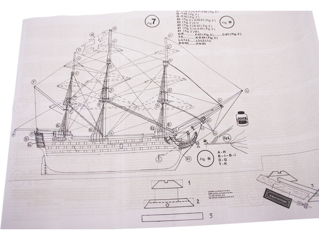 MINI MAMOLI HMS Victory 1:325 kit
