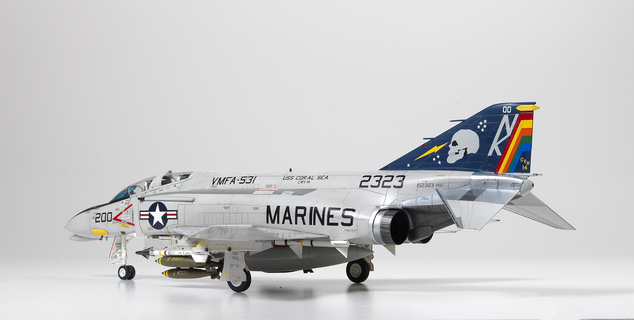 Modellbausatz Flugzeug 12315 - USMC F-4B/N VMFA-531 "GRAY GHOSTS" (1:48)