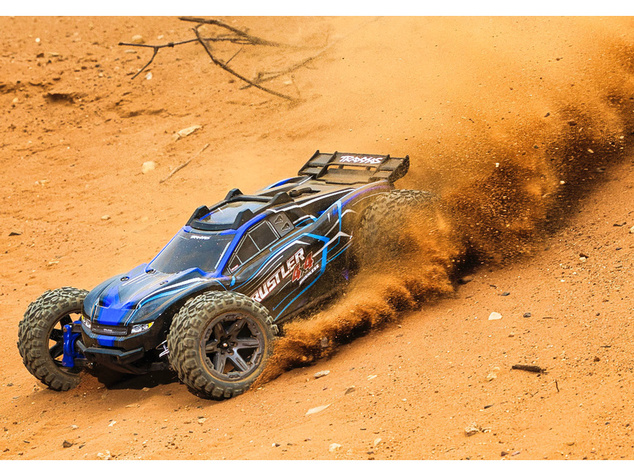 Traxxas Rustler 1:10 BL-2s 4WD RTR červený