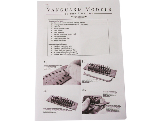 Vanguard Models Launch čln 26" 1:64 kit