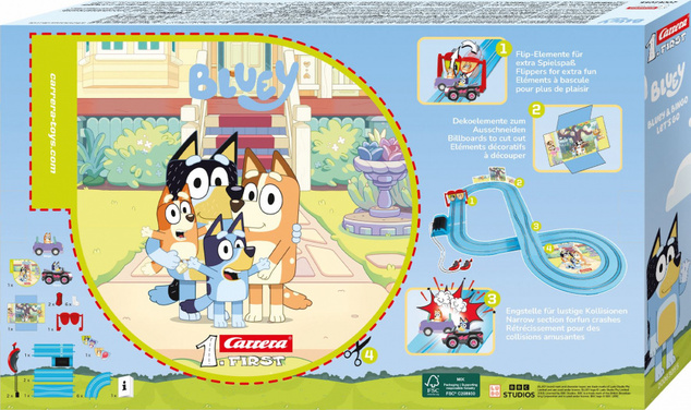 Autodráha Carrera FIRST - 63055 Bluey 2,9