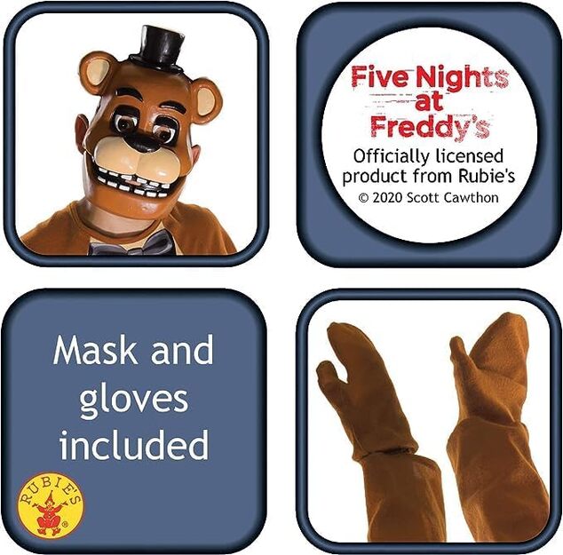 FNAF FREDDY dětský kostým velikost (141-151cm)classic