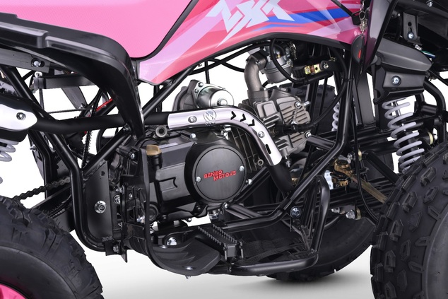 Benzínová štvorkolka pre deti Beneo Motors ZXT ružová - 125cm3