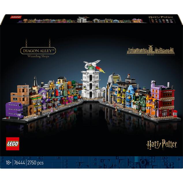 LEGO® Harry Potter™ 76444 Čarodejnícke obchody v Šikmej uličke