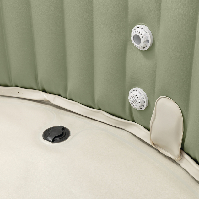 Intex 28426NP Nafukovacia vírivka Purespa Bubble Massage Olive green (pre 4 osoby)