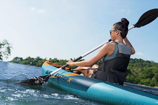 Bestway 65180 Nafukovací kajak Hydro-Force™ Surge Elite™ X1, 312 x 94 x 30 cm