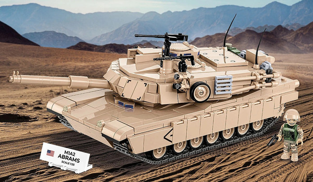 Cobi 2632 Armed Forces M1A2 Abrams, 1:35, 1025 k