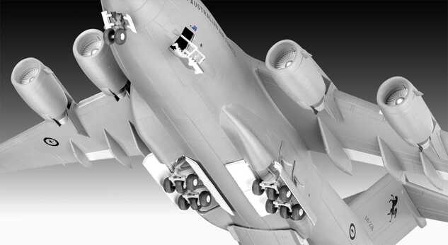 Plastic ModelKit Flugzeug 03747 - Boeing C-17A Globemaster III (1:144)