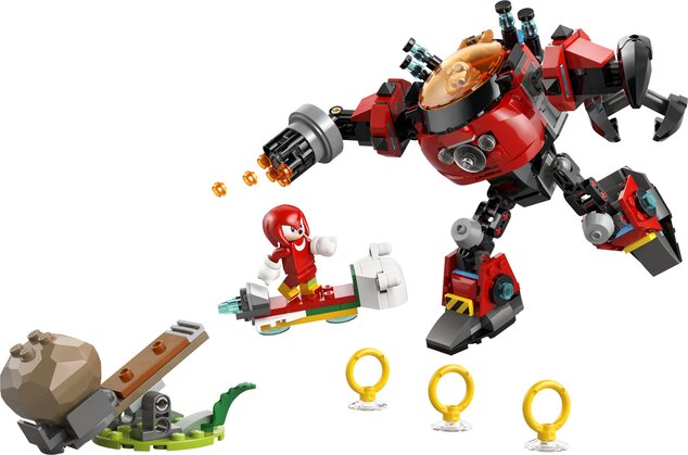 LEGO® Sonic the Hedgehog 77005 Knuckles vs. Dr. Eggman: Robotický oblek Egg