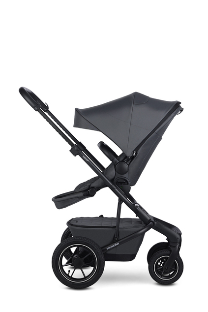 EASYWALKER Kombikinderwagen Harvey5 Premium 2-in-1 Mineral Grey LITE AIR