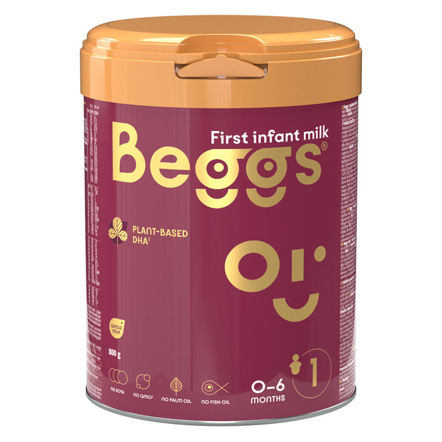 Beggs 1 počiatočné mlieko (800 g)