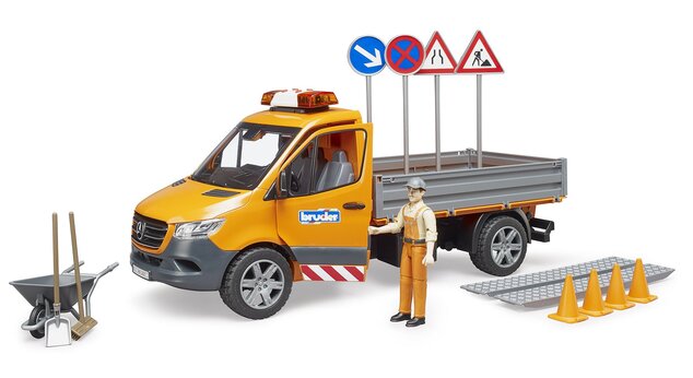 Bruder MB Sprinter komunálne auto s príslušenstvom