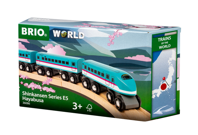 Brio Edícia Svetové vlaky - Schinkansen Hayabusa E5