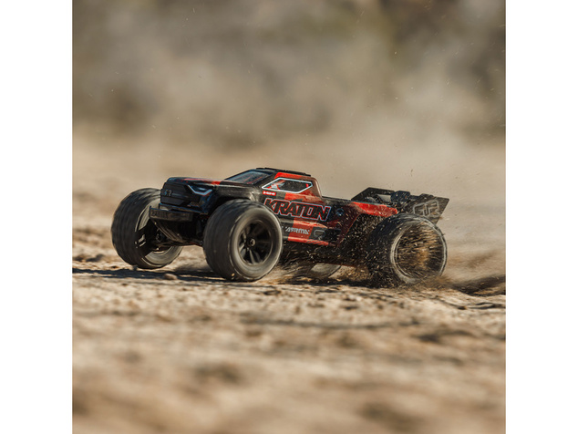 Arrma Mini Kraton 3S DSC BLX 1:16 4WD RTR Basic črna/rdeča
