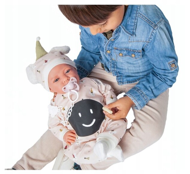 Antonio Juan 33367 NACIDO  - realistická bábika-bábätko s mäkkým látkovým telom - 42 cm