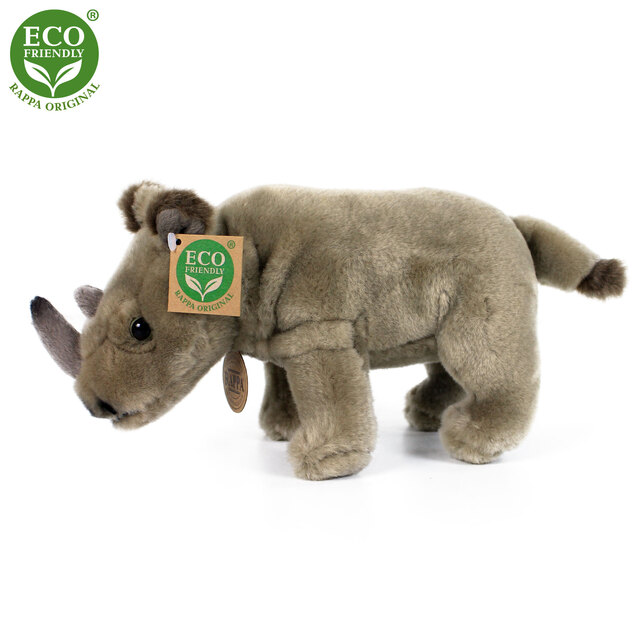plyšový nosorožec stojaci 23 cm ECO-FRIENDLY
