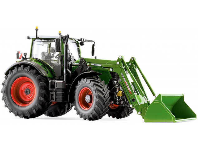 Wiking Fendt 724 Vario con caricatore frontale Cargo 6.100
