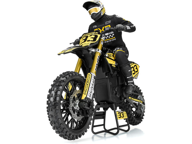 Pro-Line koleso s pneu Dunlop Geomax MX33 V2 Bead CR4 predný, disk čierny: PM-MX