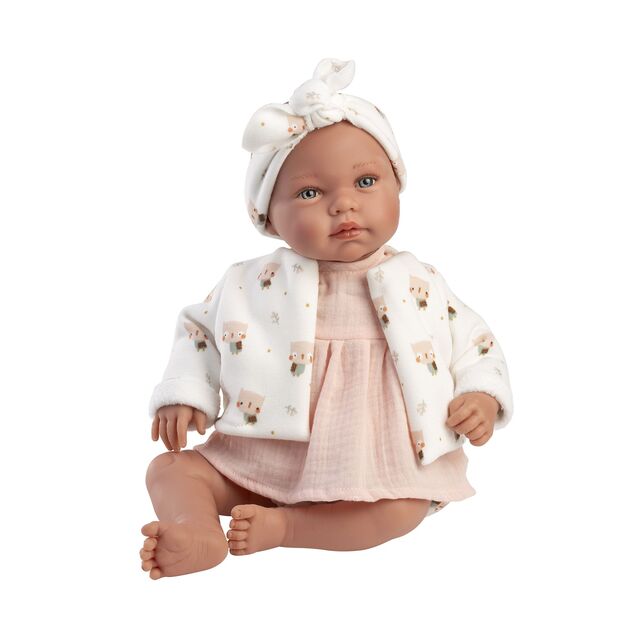 Llorens M844-004 oblečenie pre bábiku bábätko NEW BORN veľkosti 43-45 cm