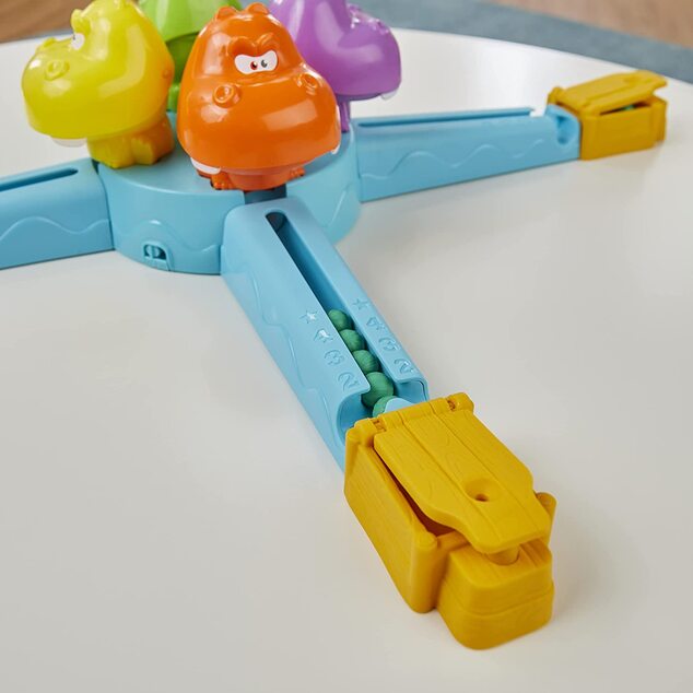 Hasbro Kinderspiel Hungrige Flusspferde - Trägerraketen E9707