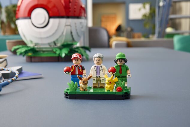 LEGO® Pokémon 72154 Poké Ball avec des moments emblématiques des Entraîneurs