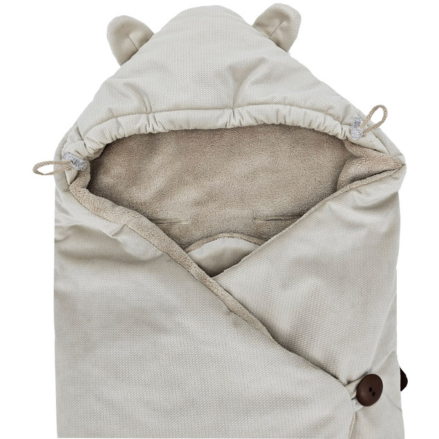 EKO Sac de dormit pentru scaun auto Beige