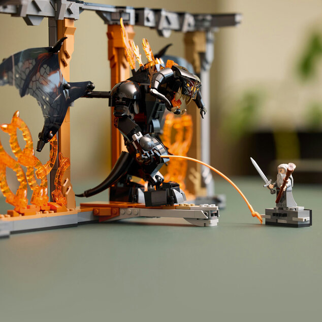 LEGO® Icons 10367 Knižní zarážka: Pán prstenů – Balrog™