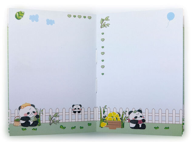 Sycomore Chibi svět – Gashapon zápisník – panda