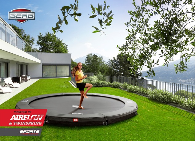 BERG Sport Elite InGround 330 Grey