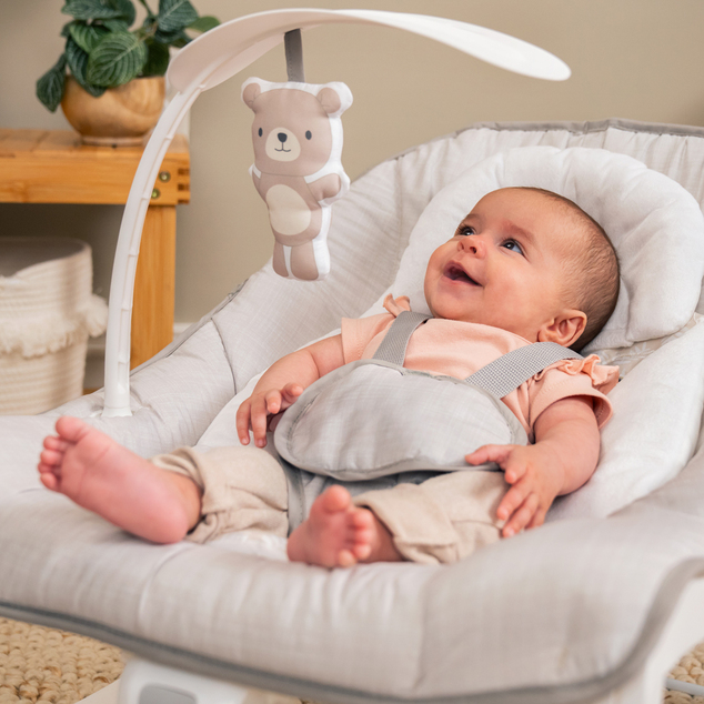 INGENUITY Rezgő pihenőszék 3 az 1-ben Keep Cozy™ Linden™ 0m+, 18 kg-ig
