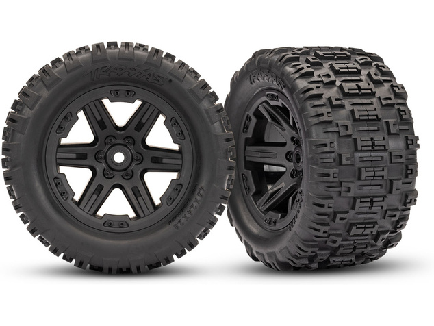 Traxxas Rustler 1:10 VX3 RTR čierny