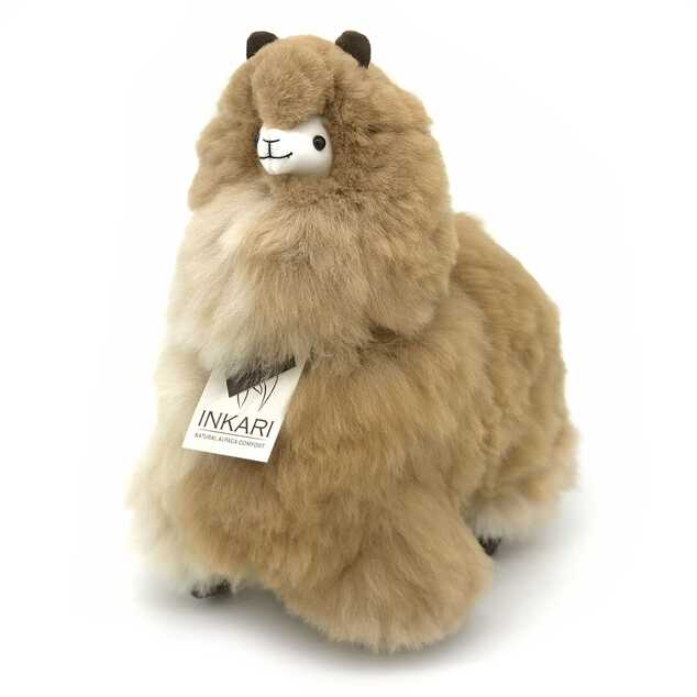 INKARI Plyšová hračka Alpaca Medium Sandstone 32cm