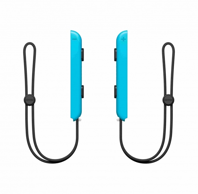 Joy-Con Strap Neon Blue - modrý