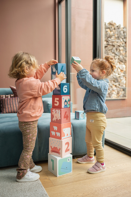 BS Toys Stohovacia pyramída - čísla
