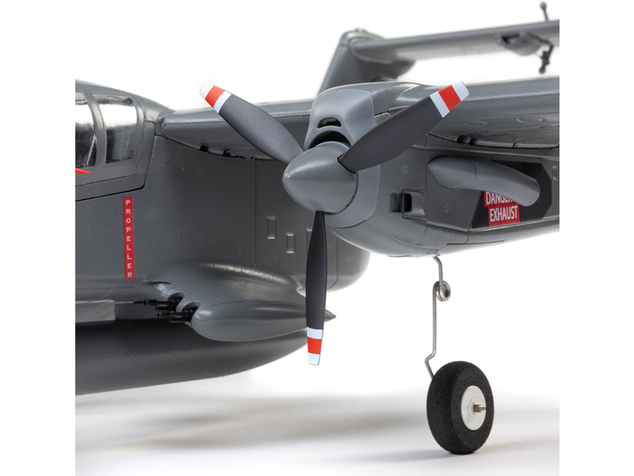 E-flite OV-10 Bronco 0.65m AS3X SAFE Select BNF Basic