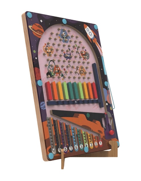 2Kids Toys Pinball magnetic Spațiu 2 în 1