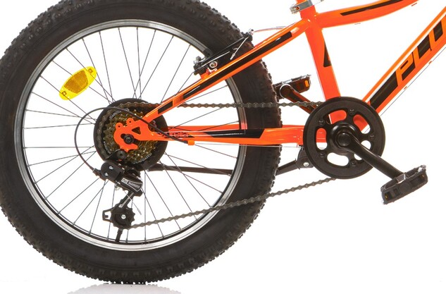 Dino Bikes - Detský bicykel 20" 420UP-26 -AURELIA plus oranžový s prevodmi