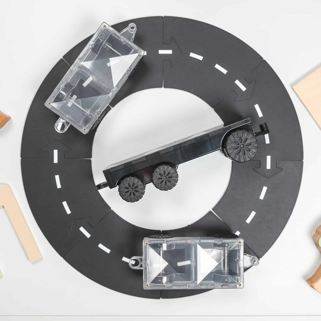 CONNETIX® Rainbow Transport Pack magnetisches Bausteinset 50 Stück