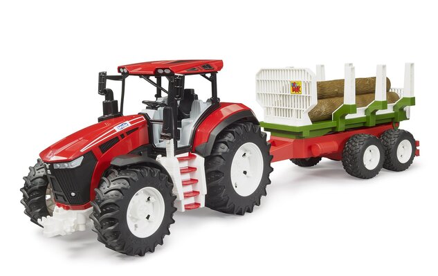 Bruder ROADMAX traktor s vozidlom na drevo