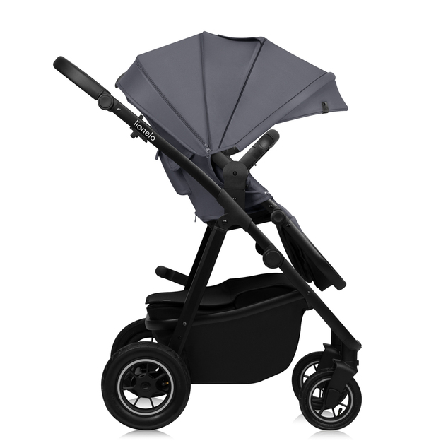 Lionelo Kočík kombinovaný Amber Plus 3v1 Grey Graphite