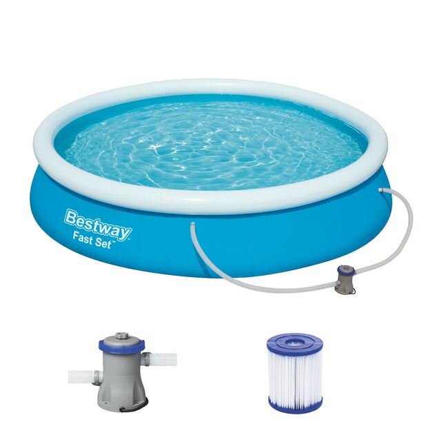 Bestway Bazén Fast Set 366 x 76 cm s filtráciou